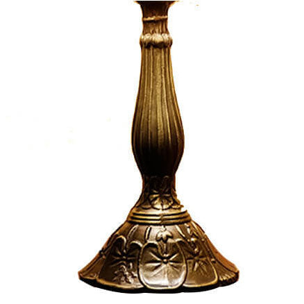 Peony Pattern Stained Glass Table Lamp