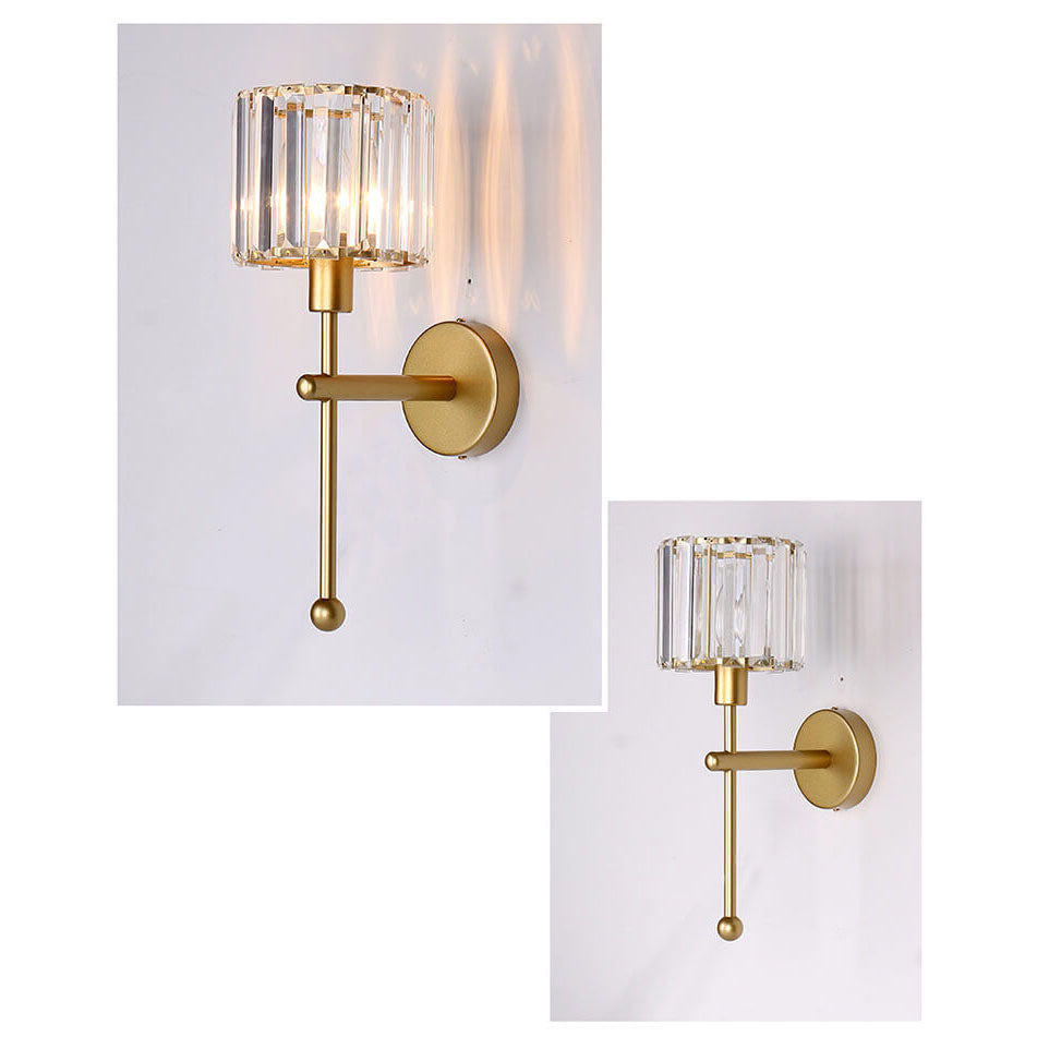 Crystal Bird Wall Lamp