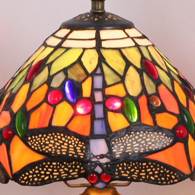 Mushroom Resin Glass Bedroom Table Lamp