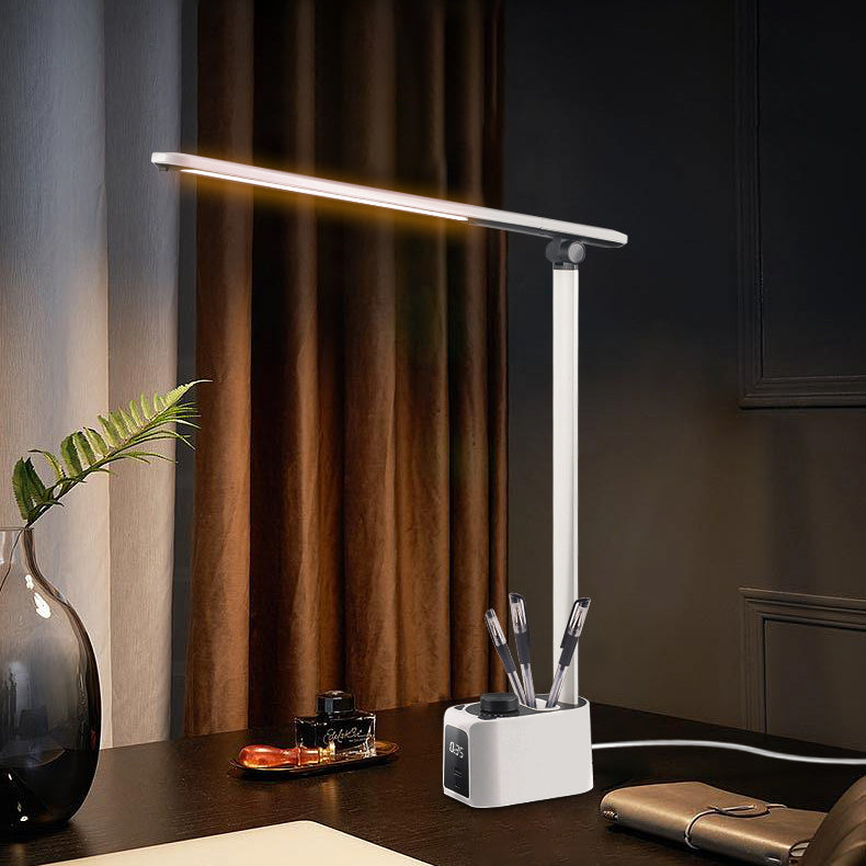 Collapsible Long ABS Aluminum Table Lamp