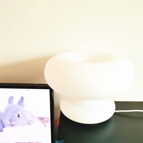 Donut Design Glass Table Lamp