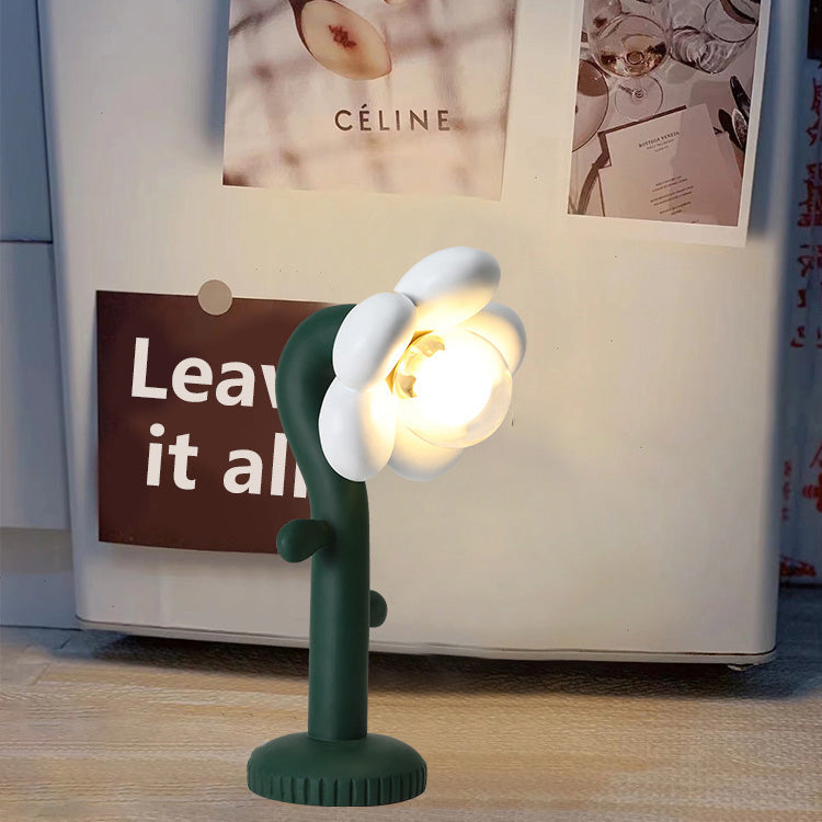 Floral Greenery Table Lamp