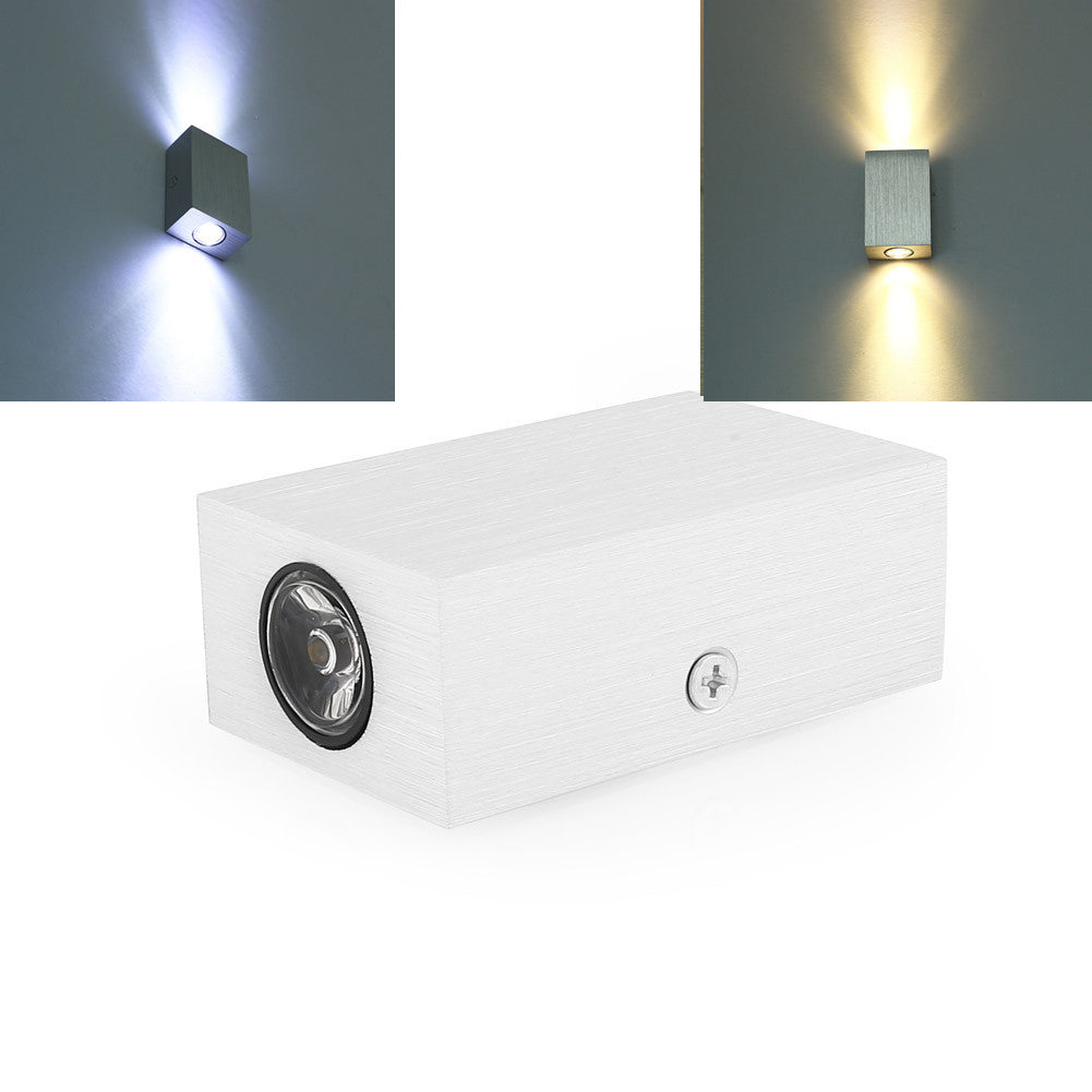 Aluminum Cubic Patio Outdoor Light