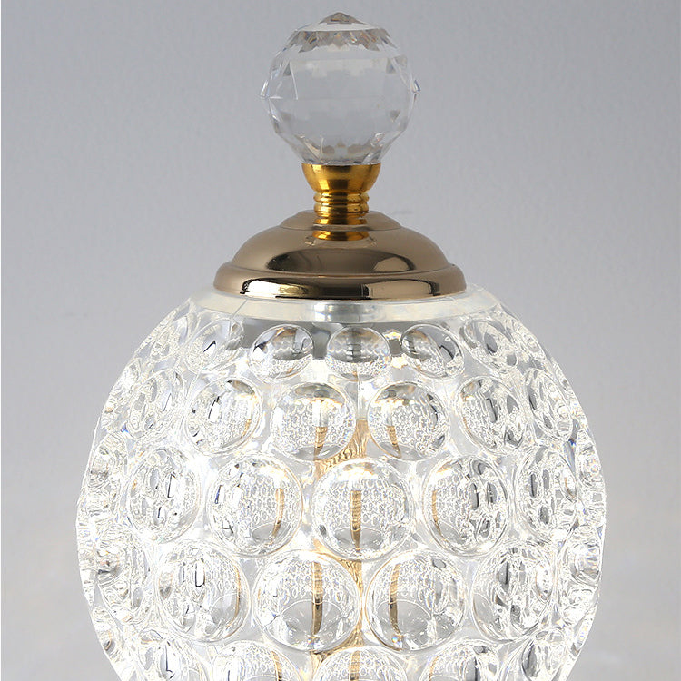 Pineapple Metal Acrylic Bedroom Table Lamp