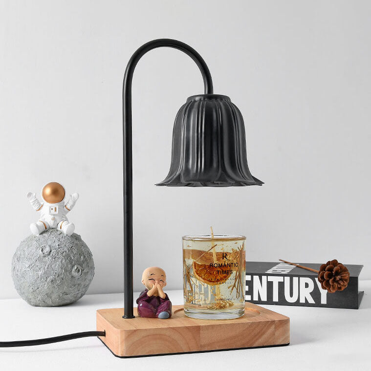 Log Hardware Timing Melting Table Lamp