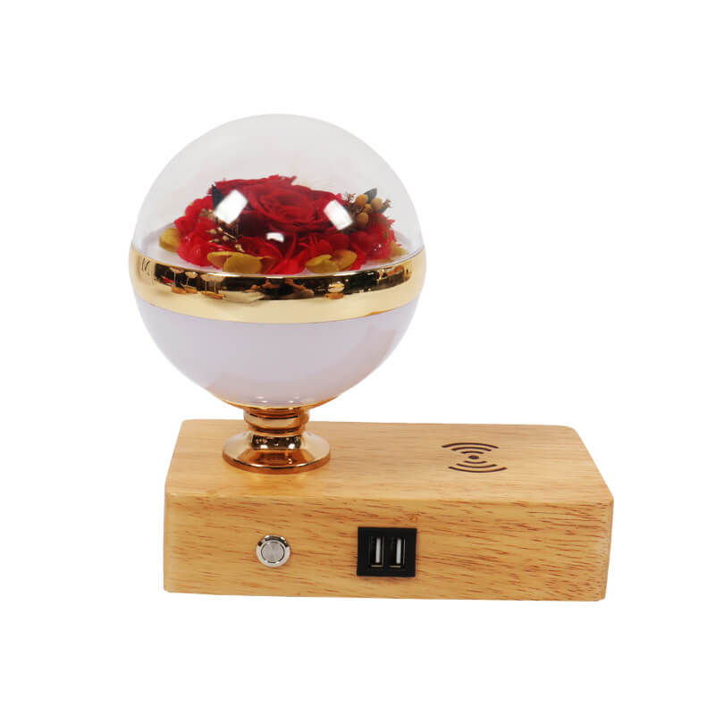 Permanent Flower Night Smart Table Lamp