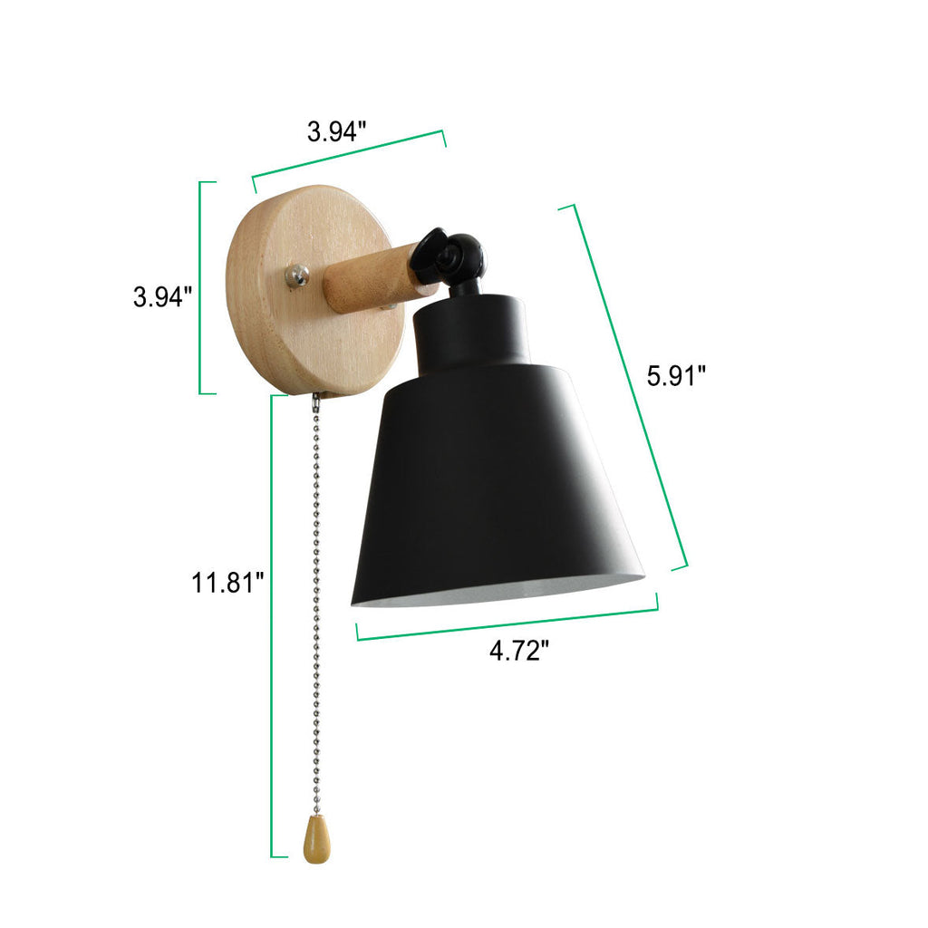 Macaron Solid Color Rotatable Wall Lamp