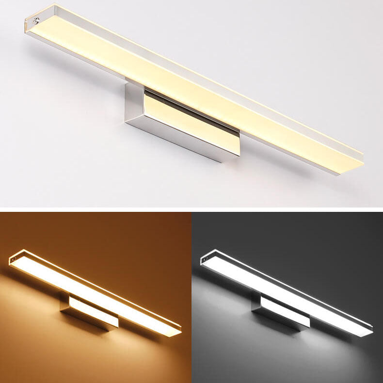 Rectangular Column Stainless Steel Wall Lamp
