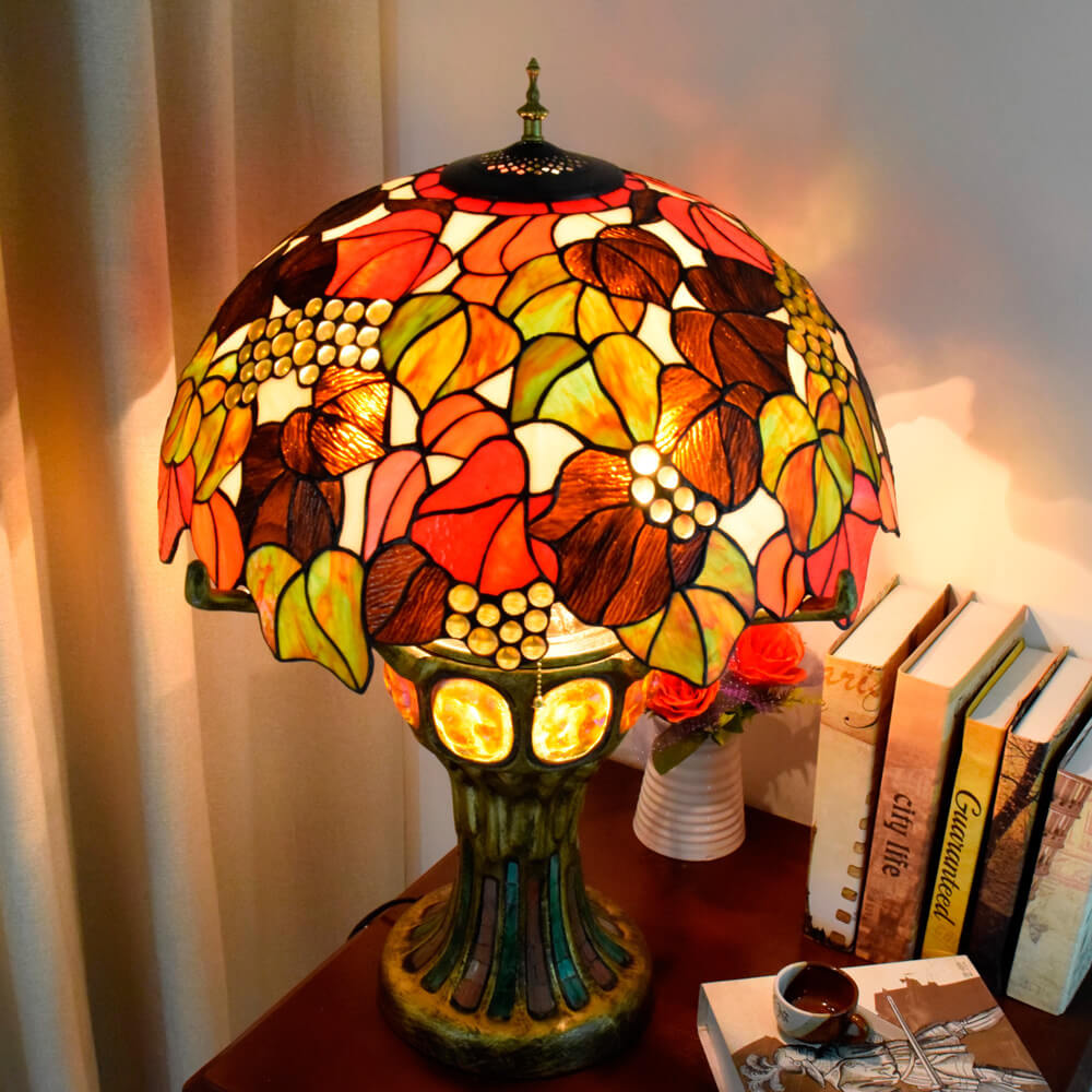 Zinc Alloy 4-Light Table Lamp