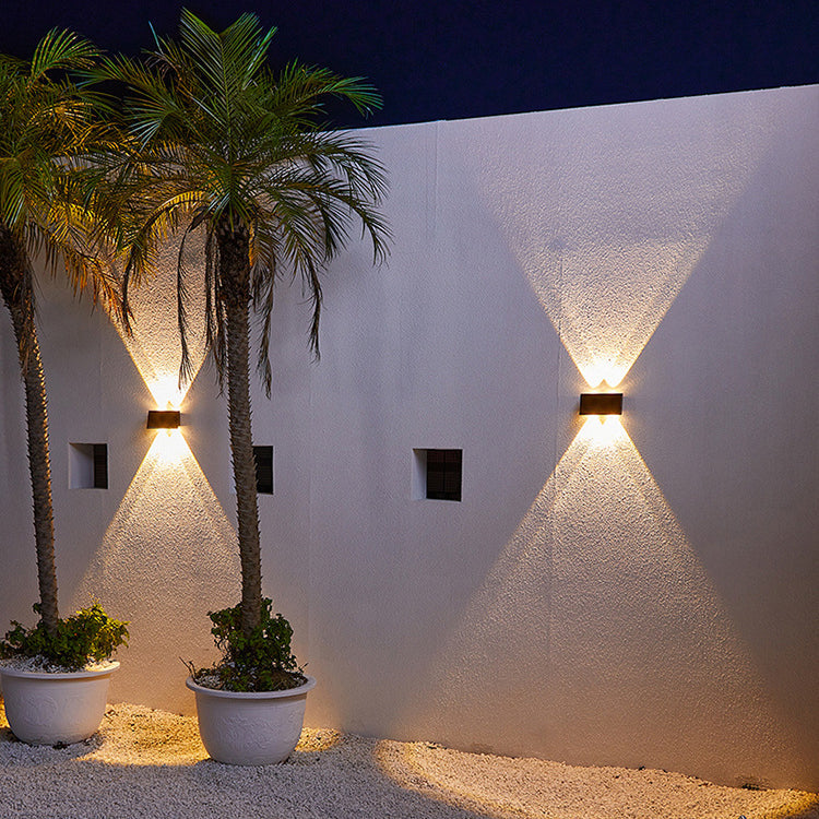 Rectangle ABS Garden Outdoor Light