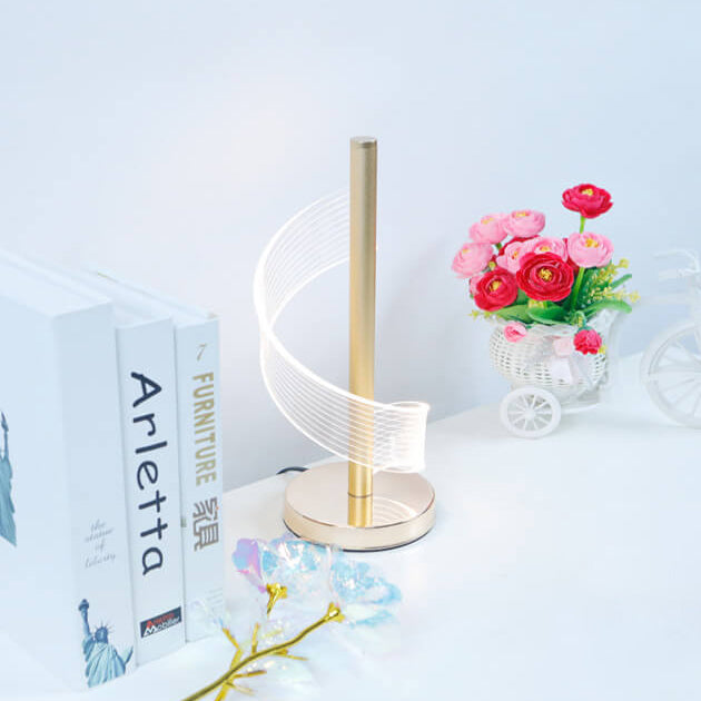 Acrylic Curve Table Lamp