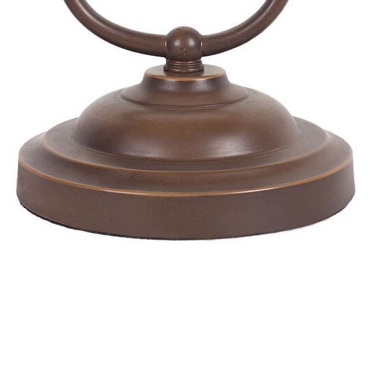 Rose Lantern Stained Glass Table Lamp