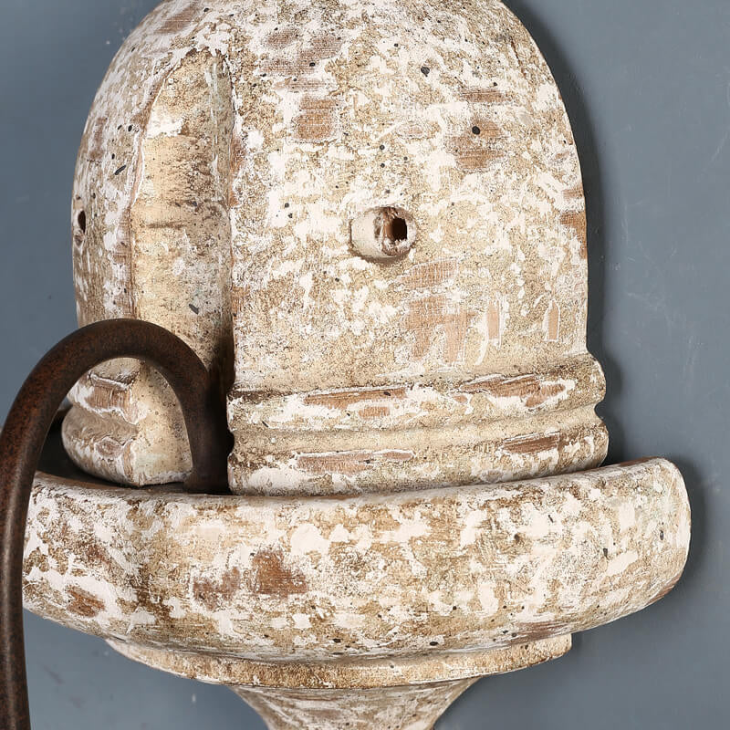 Wooden Bird 1/2 Wall Lamp