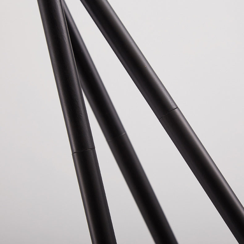 Contemporary Simplicity Semi-tapered Fabric Floor Lamp