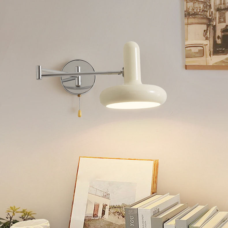 Wrought Iron Disc Living Wall Lamp