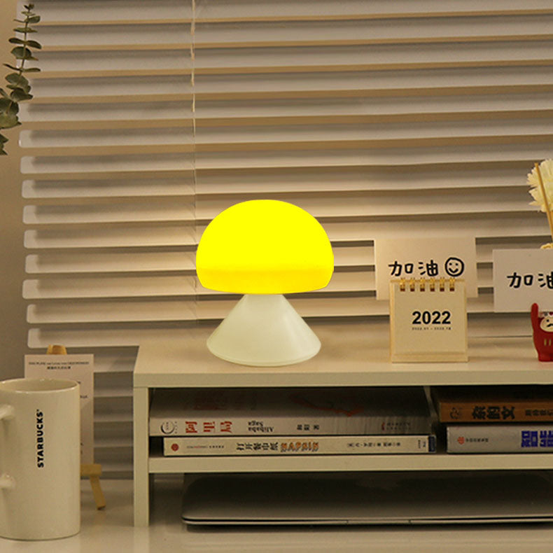 Intelligent Silicone Round Mushroom Table Lamp