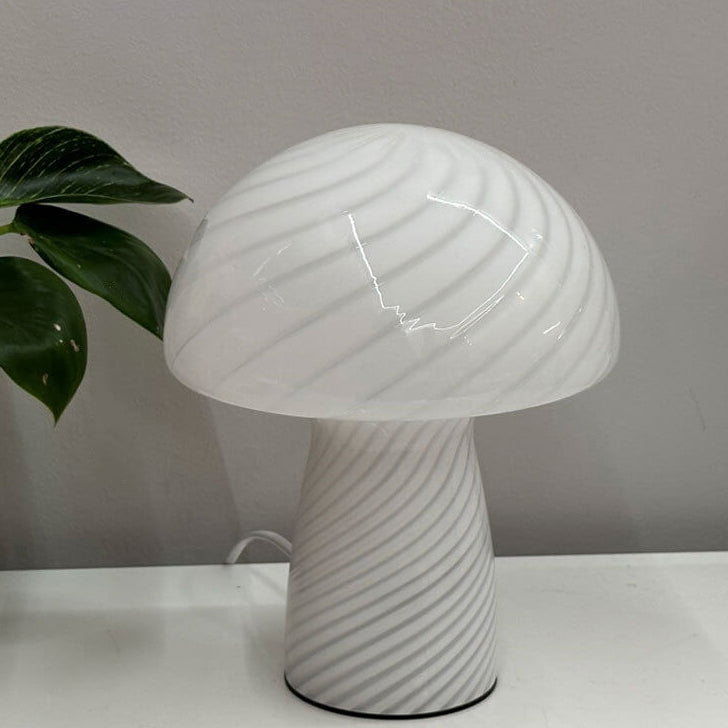 Mushroom Glass Table Lamp