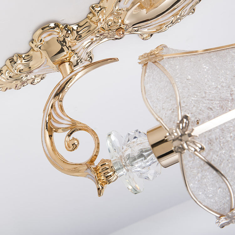 Resin Iron Conic Cylinder Wall Lamp
