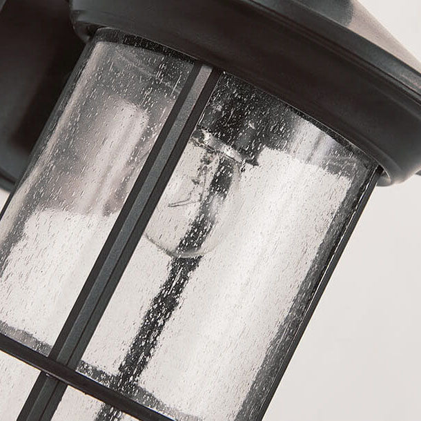 Bubble Glass Column Outdoor Light