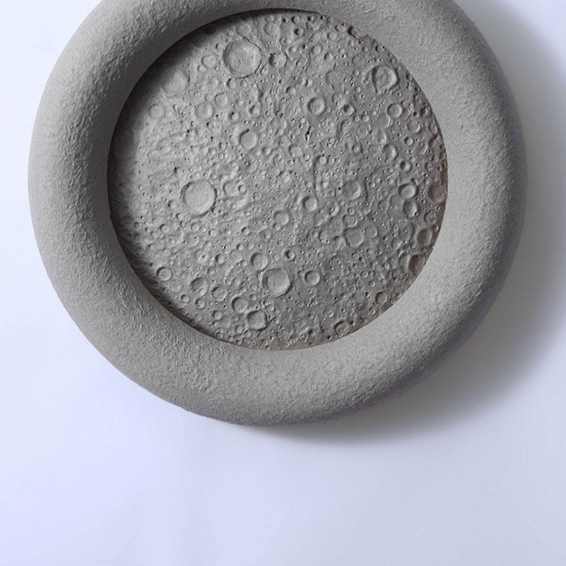 Concrete Imitation Moon Texture Wall Lamp