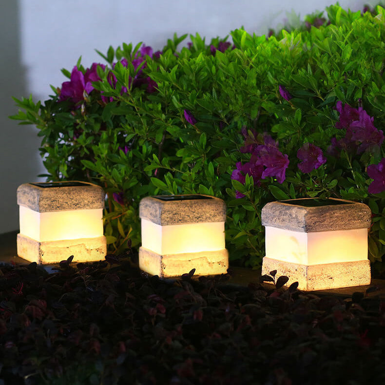 Simulation Stone Design Garden Outdoor Light