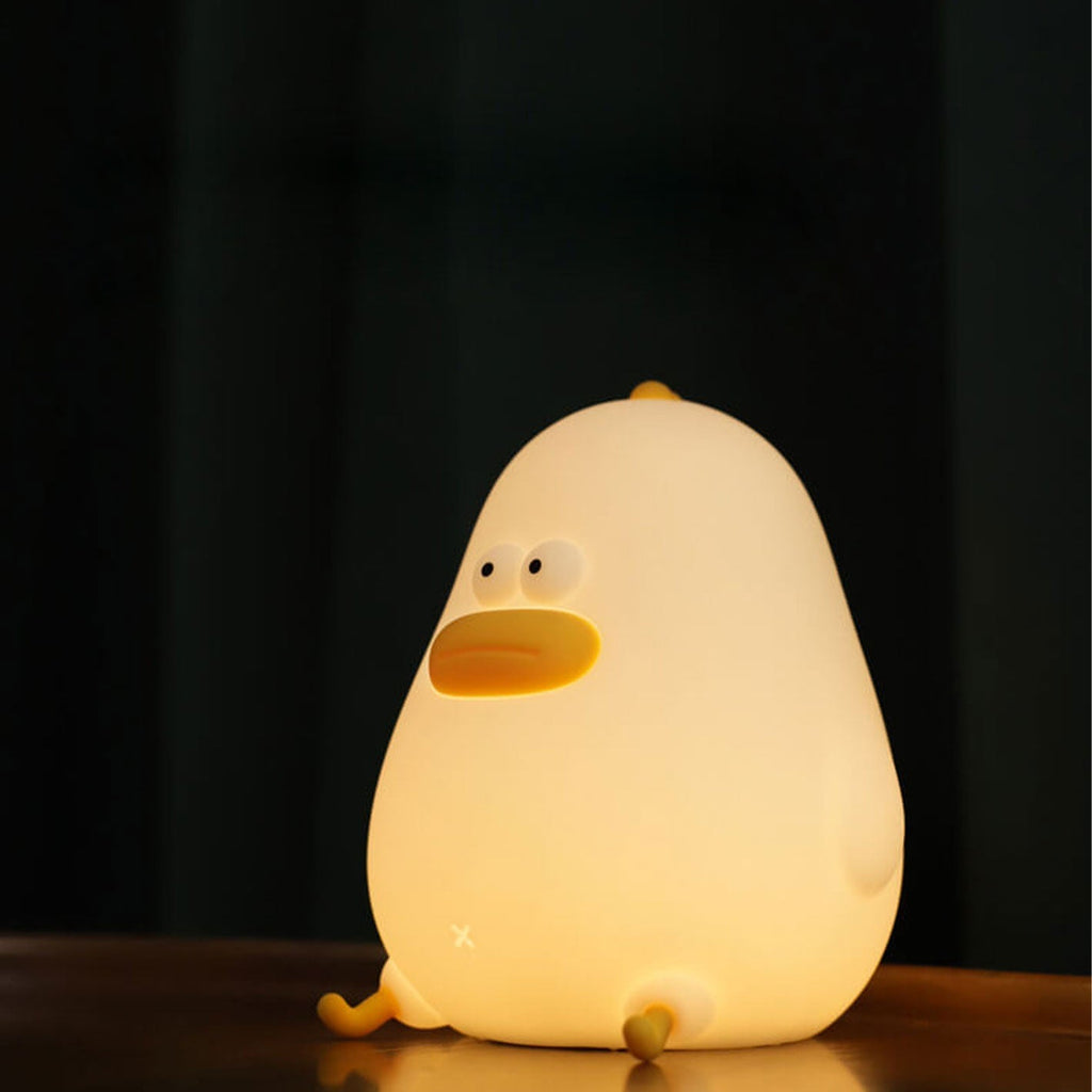 Cartoon Silicone Chick Night Table Lamp