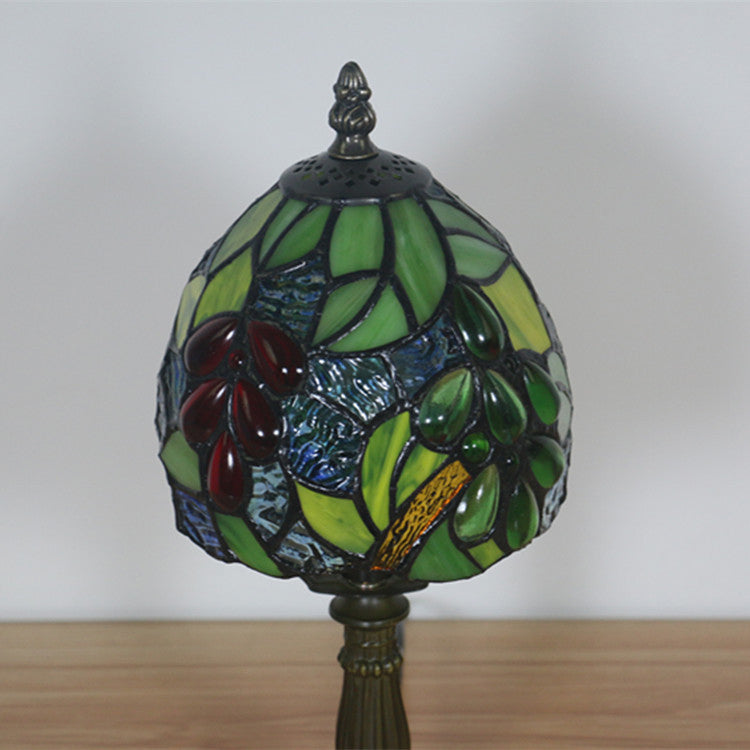 Grape Fruit Stained Glass Table Lamp