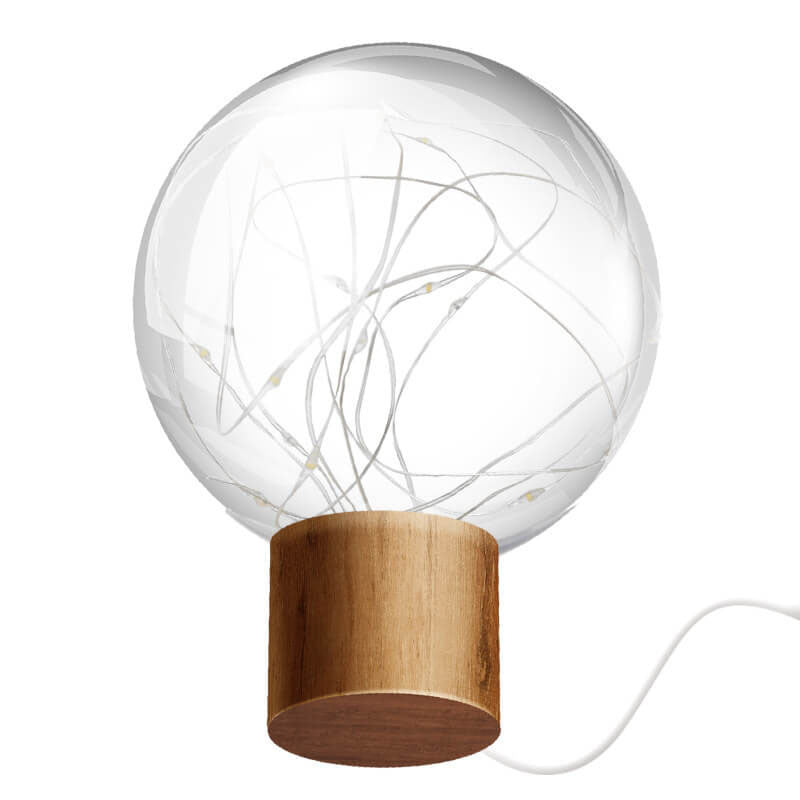 Plastic Lampshade Starry Night Table Lamp