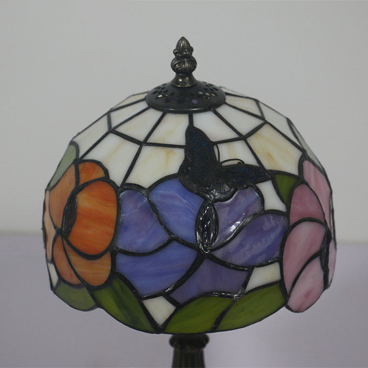Dome Flower Zinc Alloy Table Lamp