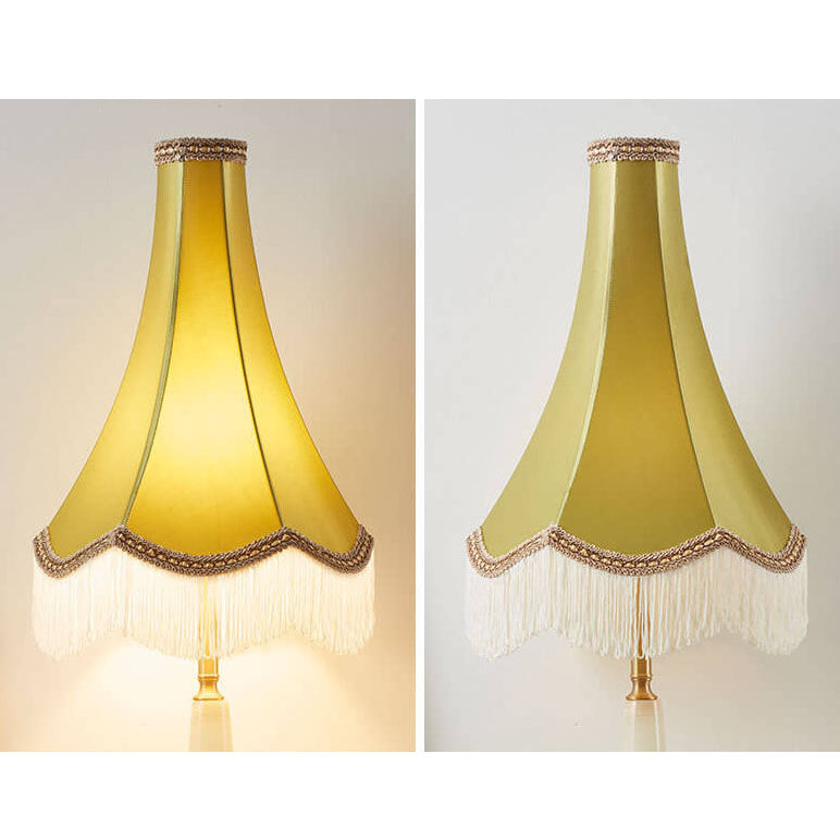 Court Tassel Copper Table Lamp