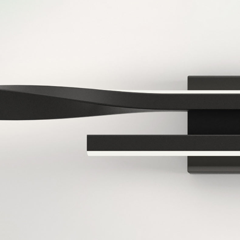 Aluminum Straight Line Silicone Wall Lamp