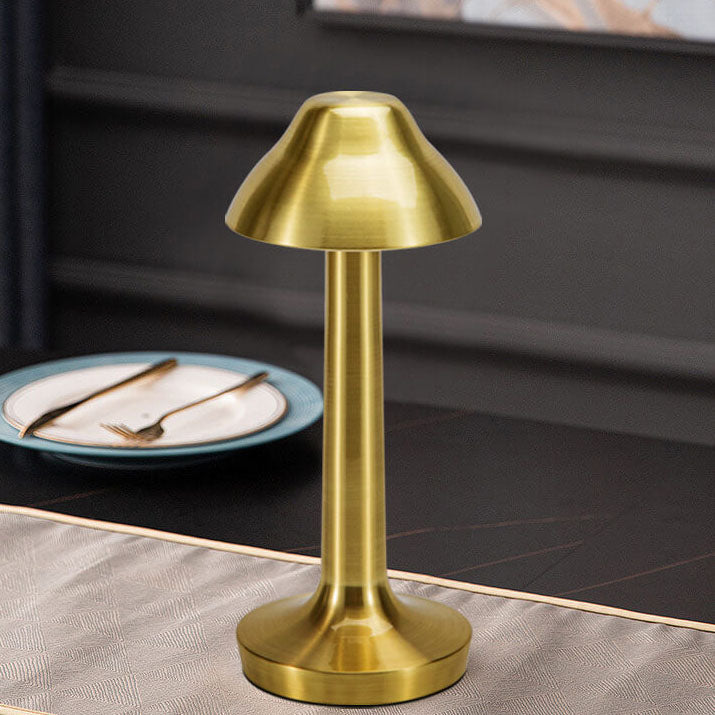 Solid Color Iron Touch Table Lamp