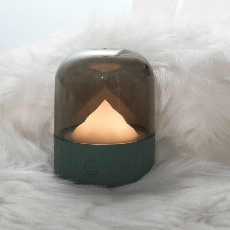 Snow Mountain PC Night Table Lamp