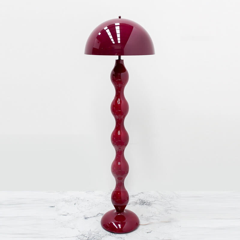 Macaron Mushroom Shape Iron Floor Lamp