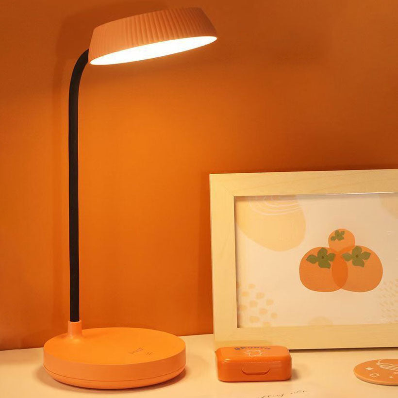 Round Plate Touch Eye Table Lamp