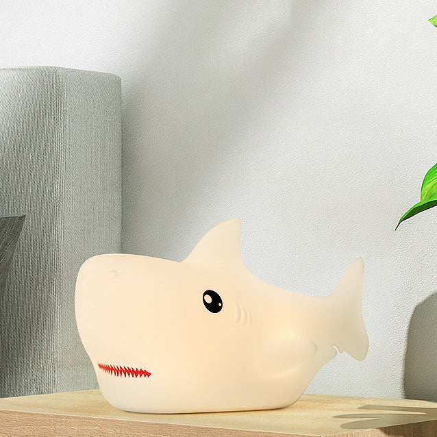 Ocean Shark Silicone Night Table Lamp