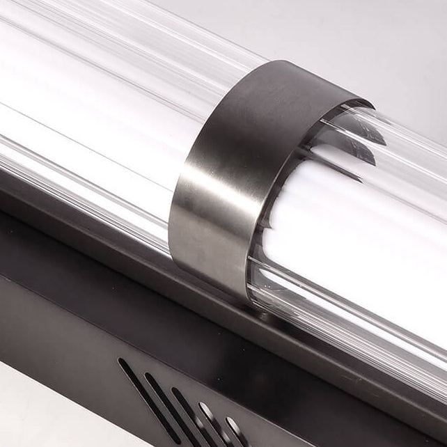 Cylindrical Stainless Steel Acrylic Wall Lamp