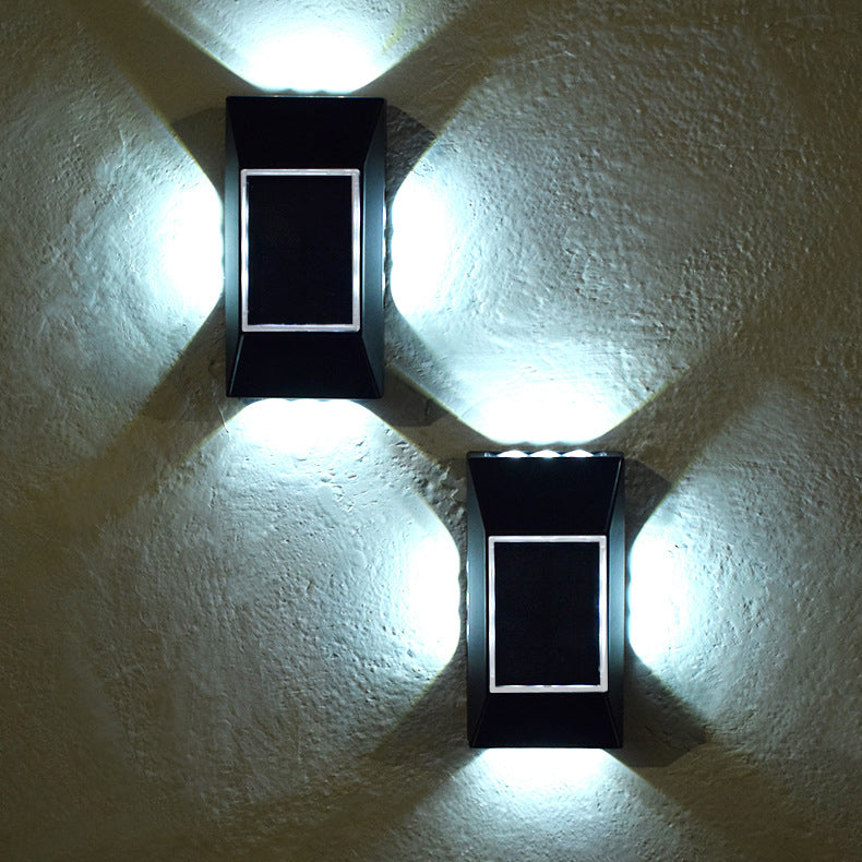 Sensor Rectangle ABS Plastic Outdoor Light