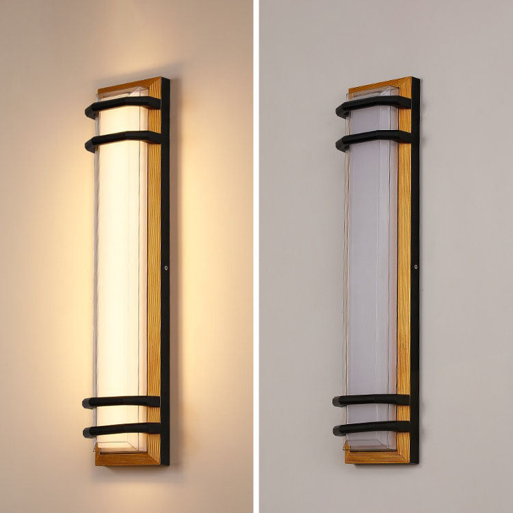 Aluminum Cubic Acrylic Garden Outdoor Light