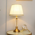 Crystal Cloth Table Lamp
