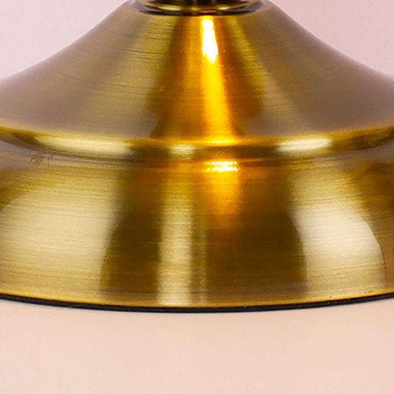 Iron Glass Rectangular Mosaic Table Lamp