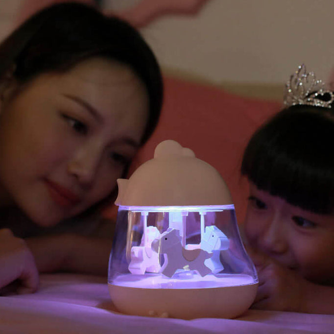 Colorful Trojan Horse Music Night Light