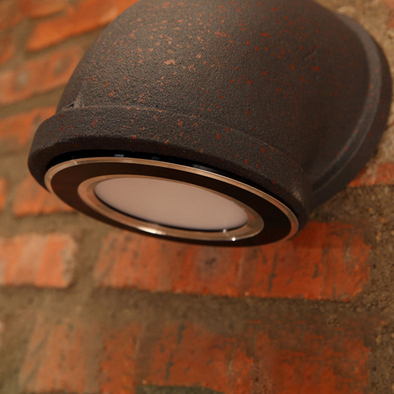 Tubular Iron Living Room Wall Lamp