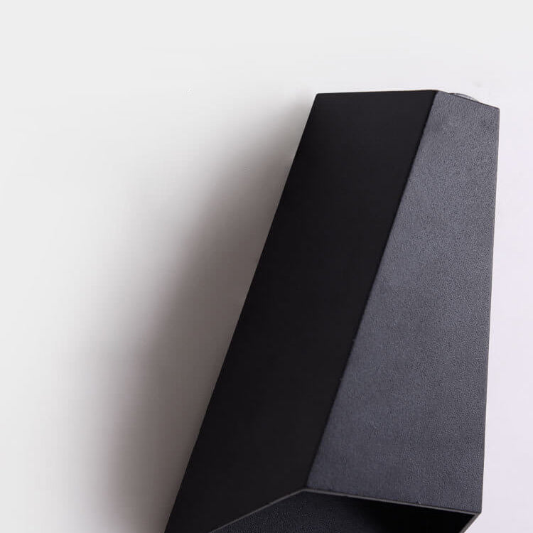 Trapezoid Up Down Illuminated Outdoor Light