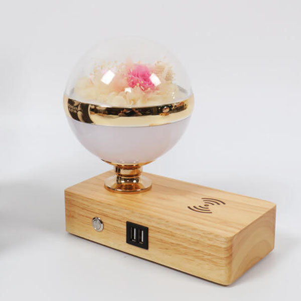 Permanent Flower Night Smart Table Lamp
