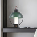 Round Dome Cylinder Aluminum Table Lamp