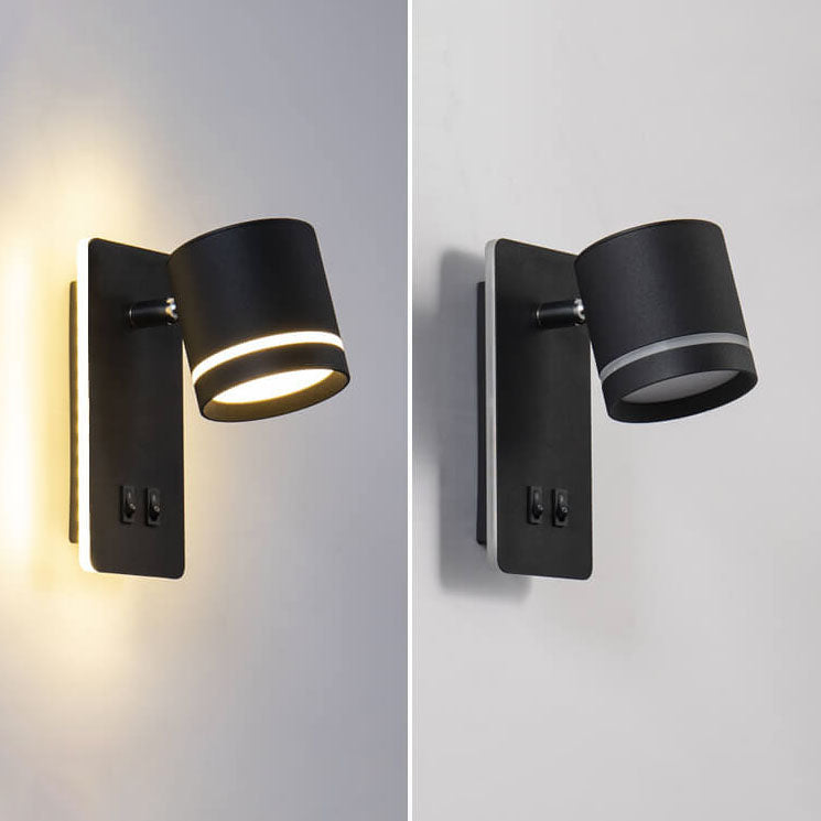 Square Rotatable Reading Wall Lamp