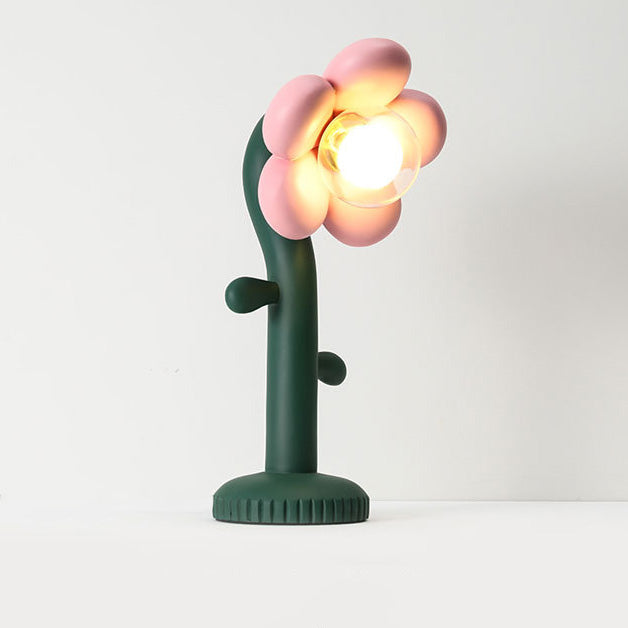 Floral Greenery Table Lamp