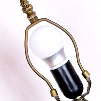Mushroom Resin Glass Bedroom Table Lamp