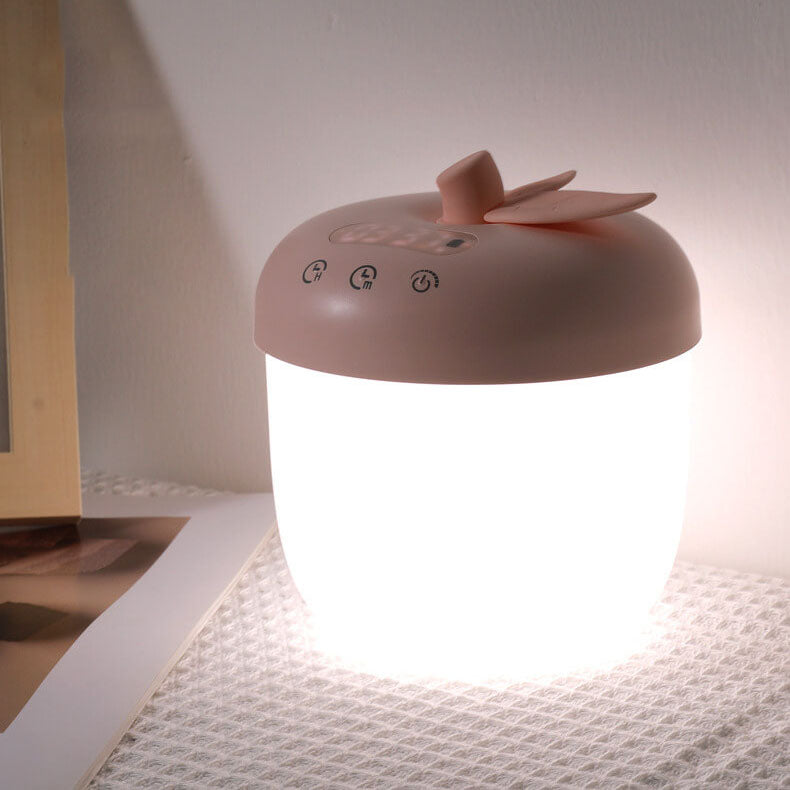 Apple Clock Touch Night Table Lamp